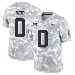 Men's Trevor Reid Minnesota Vikings No.0 Limited 2024 Salute to Service Jersey - Arctic Camo