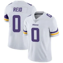 Men's Trevor Reid Minnesota Vikings No.0 Limited Vapor Untouchable Jersey - White