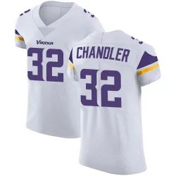 Men's Ty Chandler Minnesota Vikings No.32 Elite Vapor Untouchable Jersey - White