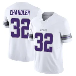 Men's Ty Chandler Minnesota Vikings No.32 Limited Alternate Vapor F.U.S.E. Jersey - White
