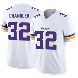 Men's Ty Chandler Minnesota Vikings No.32 Limited Vapor F.U.S.E. Jersey - White