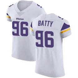 Men's Tyler Batty Minnesota Vikings No.96 Elite Vapor Untouchable Jersey - White