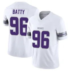 Men's Tyler Batty Minnesota Vikings No.96 Limited Alternate Vapor F.U.S.E. Jersey - White