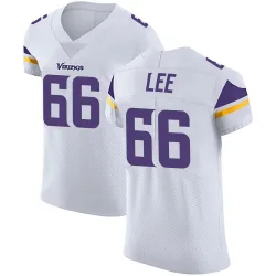 Men's Vershon Lee Minnesota Vikings No.66 Elite Vapor Untouchable Jersey - White