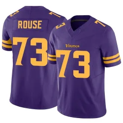 Men's Walter Rouse Minnesota Vikings No.73 Limited Alternate Vapor F.U.S.E. Jersey - Purple