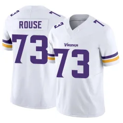 Men's Walter Rouse Minnesota Vikings No.73 Limited Vapor F.U.S.E. Jersey - White