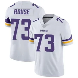 Men's Walter Rouse Minnesota Vikings No.73 Limited Vapor Untouchable Jersey - White