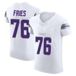 Men's Will Fries Minnesota Vikings No.76 Elite Alternate Vapor F.U.S.E. Jersey - White