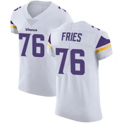 Men's Will Fries Minnesota Vikings No.76 Elite Vapor Untouchable Jersey - White