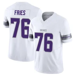 Men's Will Fries Minnesota Vikings No.76 Limited Alternate Vapor F.U.S.E. Jersey - White