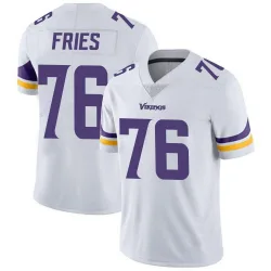 Men's Will Fries Minnesota Vikings No.76 Limited Vapor Untouchable Jersey - White