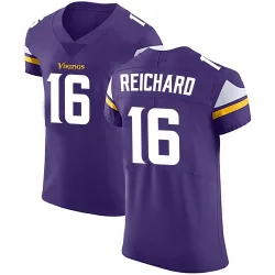 Men's Will Reichard Minnesota Vikings No.16 Elite Team Color Vapor Untouchable Jersey - Purple