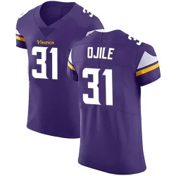 Men's Zach Ojile Minnesota Vikings No.31 Elite Team Color Vapor Untouchable Jersey - Purple