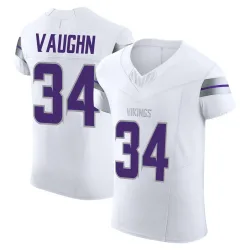 Men's Zemaiah Vaughn Minnesota Vikings No.34 Elite Alternate Vapor F.U.S.E. Jersey - White