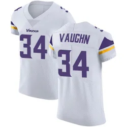 Men's Zemaiah Vaughn Minnesota Vikings No.34 Elite Vapor Untouchable Jersey - White