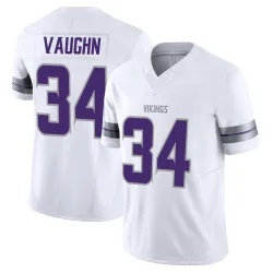 Men's Zemaiah Vaughn Minnesota Vikings No.34 Limited Alternate Vapor F.U.S.E. Jersey - White