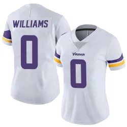 Women's Alex Williams Minnesota Vikings No.0 Limited Vapor Untouchable Jersey - White