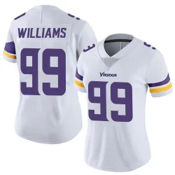 Women's Alex Williams Minnesota Vikings No.99 Limited Vapor Untouchable Jersey - White