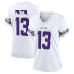 Women's Blake Proehl Minnesota Vikings No.13 Game Alternate Jersey - White