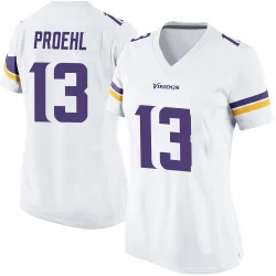Women's Blake Proehl Minnesota Vikings No.13 Game Jersey - White