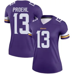 Women's Blake Proehl Minnesota Vikings No.13 Legend Jersey - Purple