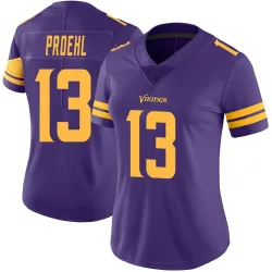 Women's Blake Proehl Minnesota Vikings No.13 Limited Color Rush Jersey - Purple