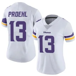 Women's Blake Proehl Minnesota Vikings No.13 Limited Vapor Untouchable Jersey - White