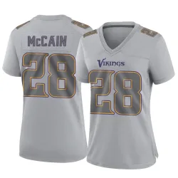 Women's Bobby McCain Minnesota Vikings No.28 Game Atmosphere Fashion Jersey - Gray