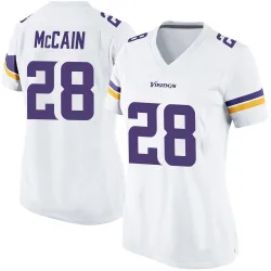 Women's Bobby McCain Minnesota Vikings No.28 Game Jersey - White