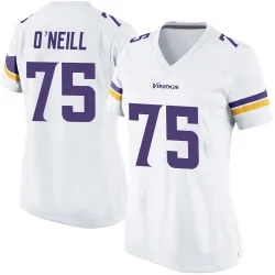 Women's Brian O'Neill Minnesota Vikings No.75 Game Jersey - White