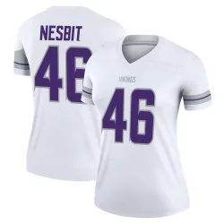 Women's Bryson Nesbit Minnesota Vikings No.46 Legend Alternate Jersey - White