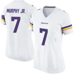 Women's Byron Murphy Jr. Minnesota Vikings No.7 Game Jersey - White