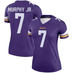 Women's Byron Murphy Jr. Minnesota Vikings No.7 Legend Jersey - Purple