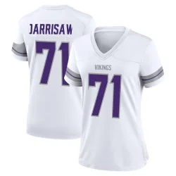 Women's Christian Darrisaw Minnesota Vikings No.71 Game Alternate Jersey - White