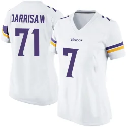 Women's Christian Darrisaw Minnesota Vikings No.71 Game Jersey - White