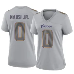 Women's Dorian Mausi Jr. Minnesota Vikings No.0 Game Atmosphere Fashion Jersey - Gray
