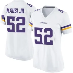 Women's Dorian Mausi Jr. Minnesota Vikings No.52 Game Jersey - White