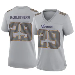 Women's Dwight McGlothern Minnesota Vikings No.29 Game Atmosphere Fashion Jersey - Gray