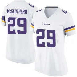 Women's Dwight McGlothern Minnesota Vikings No.29 Game Jersey - White