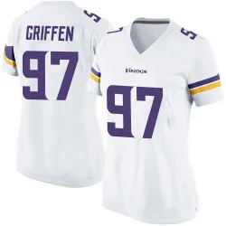 Women's Everson Griffen Minnesota Vikings No.97 Game Jersey - White