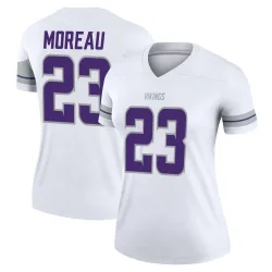 Women's Fabian Moreau Minnesota Vikings No.23 Legend Alternate Jersey - White