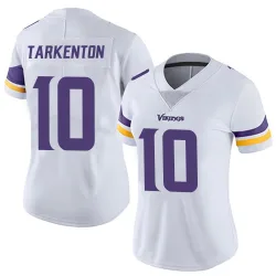 Women's Fran Tarkenton Minnesota Vikings No.10 Limited Vapor Untouchable Jersey - White