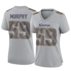 Women's Gabriel Murphy Minnesota Vikings No.59 Game Atmosphere Fashion Jersey - Gray