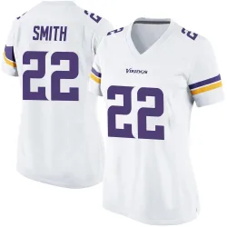 Women's Harrison Smith Minnesota Vikings No.22 Game Jersey - White