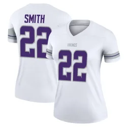 Women's Harrison Smith Minnesota Vikings No.22 Legend Alternate Jersey - White