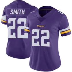 Women's Harrison Smith Minnesota Vikings No.22 Limited Team Color Vapor Untouchable Jersey - Purple