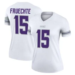 Women's Isaac Fruechte Minnesota Vikings No.15 Legend Alternate Jersey - White