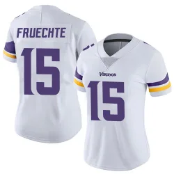 Women's Isaac Fruechte Minnesota Vikings No.15 Limited Vapor Untouchable Jersey - White