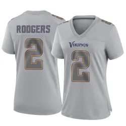 Women's Isaiah Rodgers Minnesota Vikings No.2 Game Atmosphere Fashion Jersey - Gray