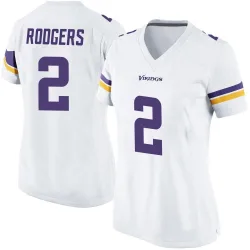 Women's Isaiah Rodgers Minnesota Vikings No.2 Game Jersey - White